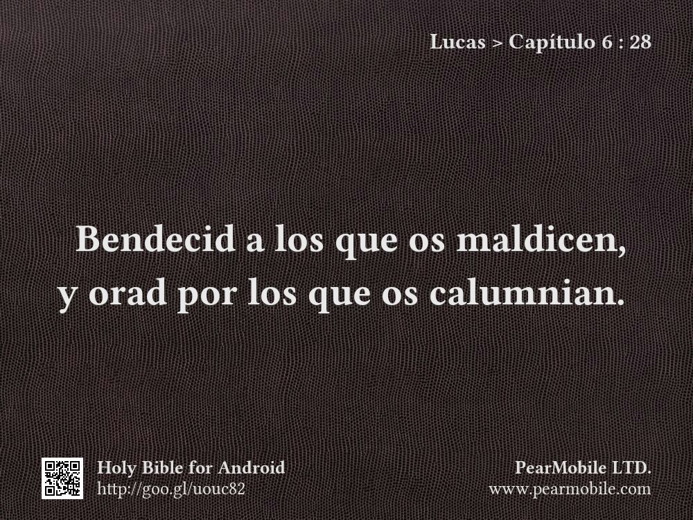 Lucas, Capítulo 6:28